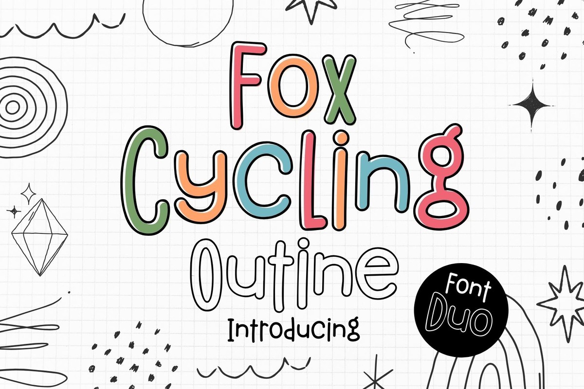 Font Fox Cycling