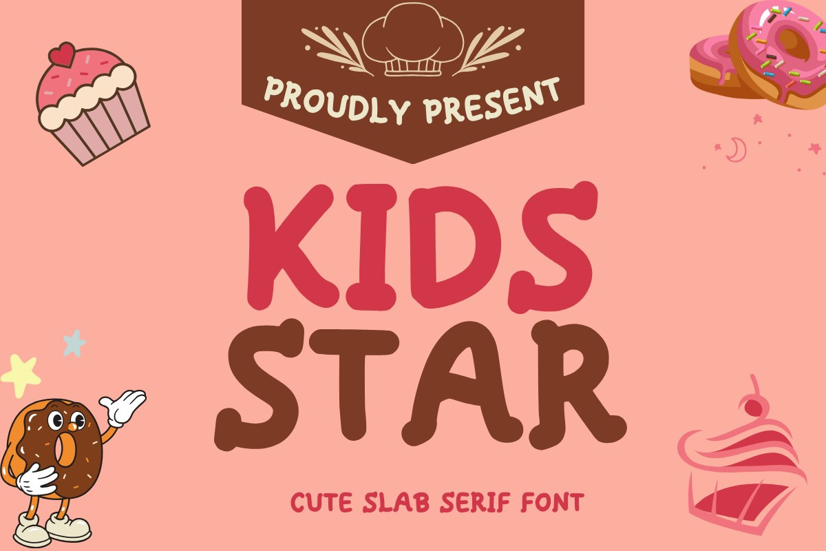 Font Kids Star: download and install on the WEB site