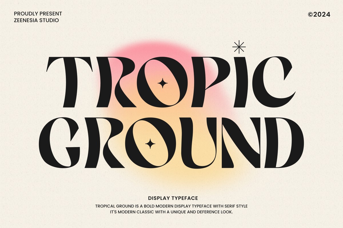 Font Tropic Ground