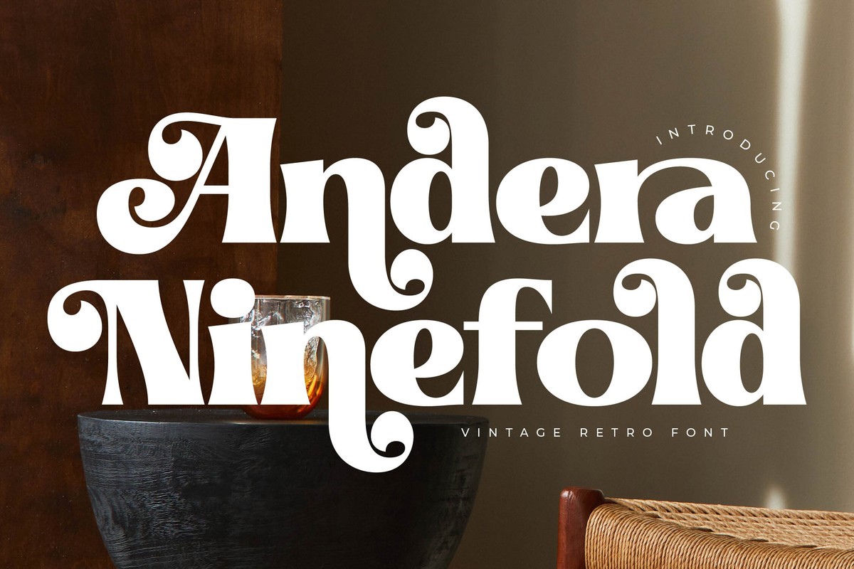 Font Andera Ninefold