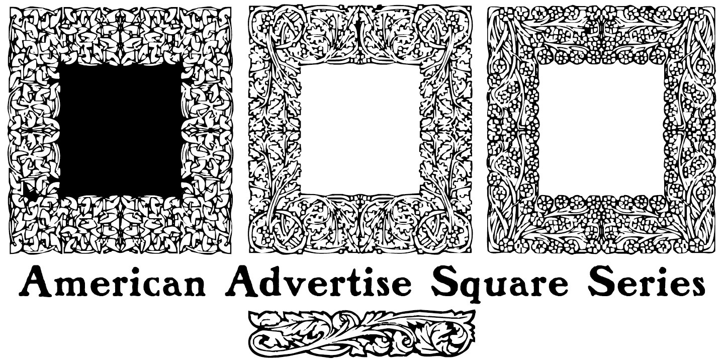 American Advertise Square Series