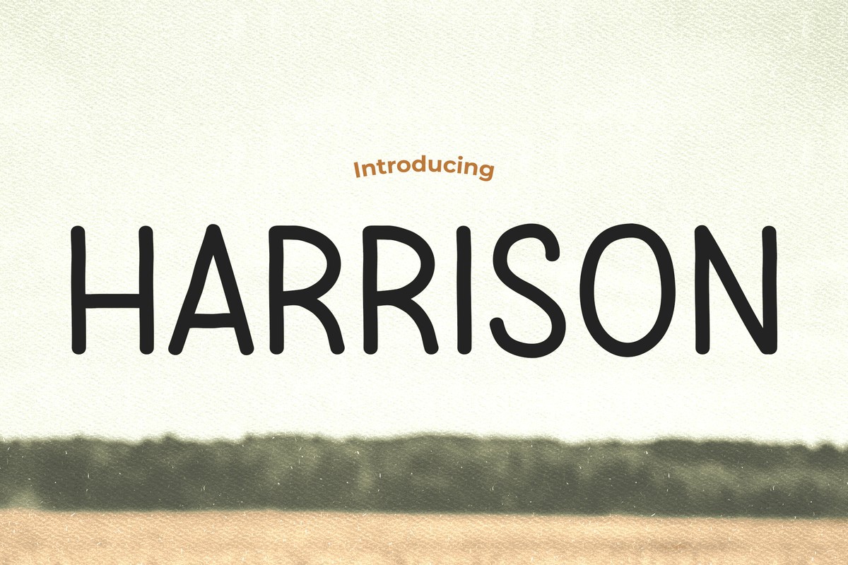 Font Harrison