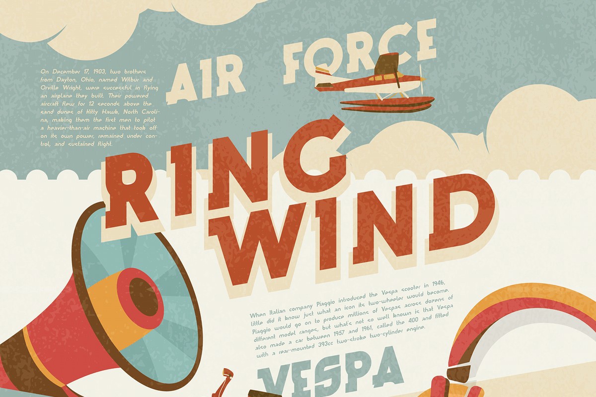 Font Ring Wind