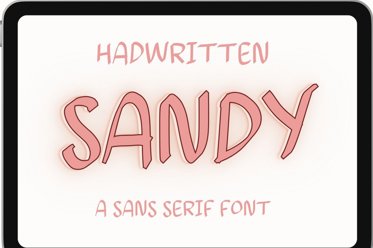 Font Sandy