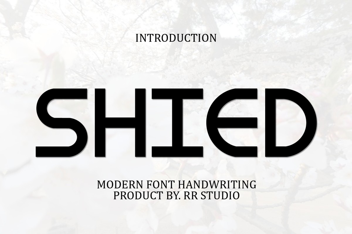 Font Shied