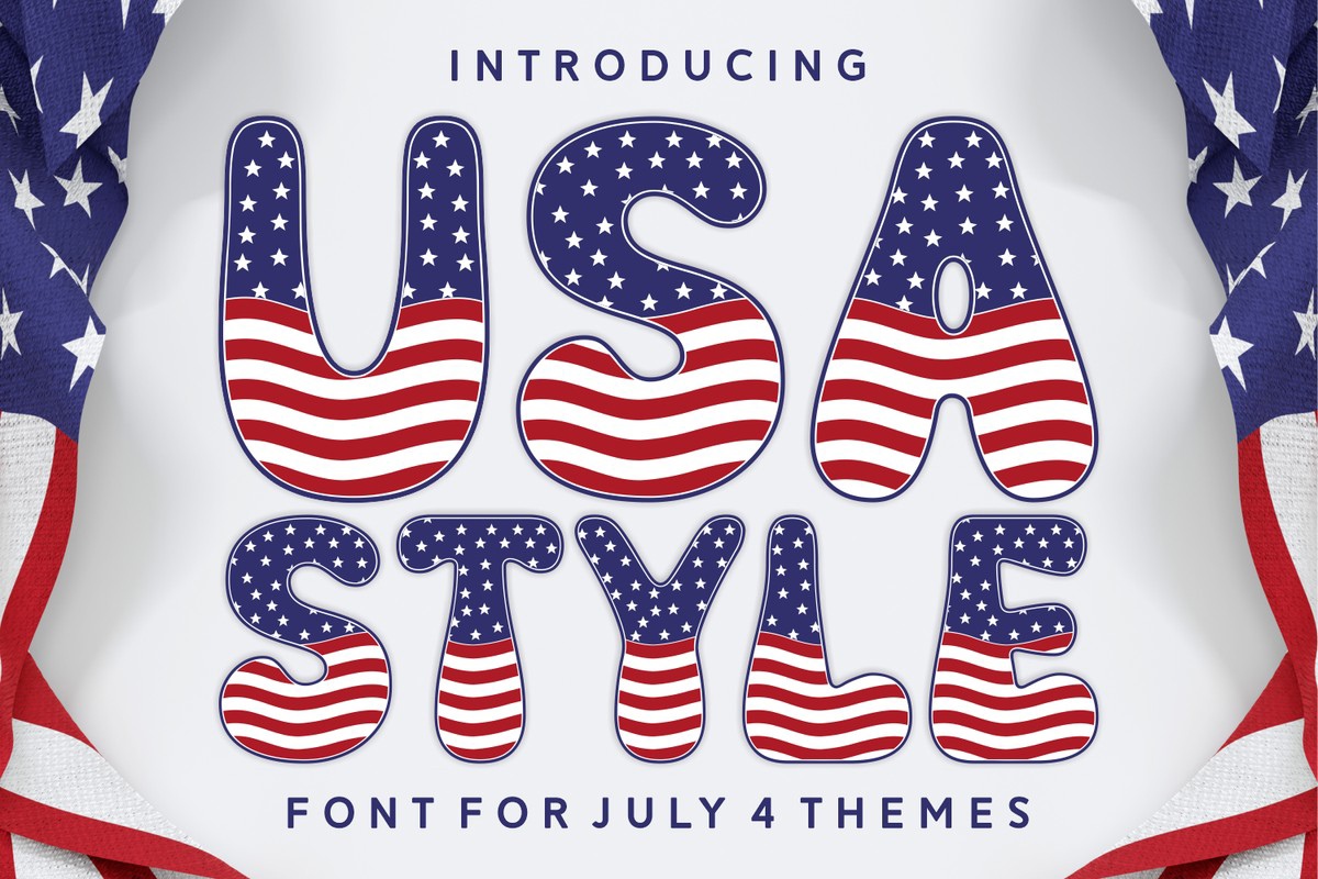 Font Usa Style