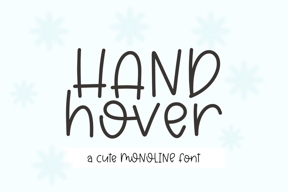 Font Hand Hover