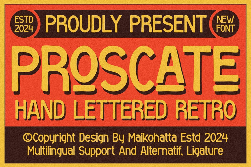 Font Proscate