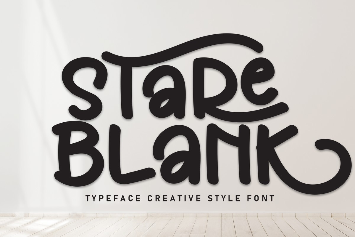 Font Stare Blank