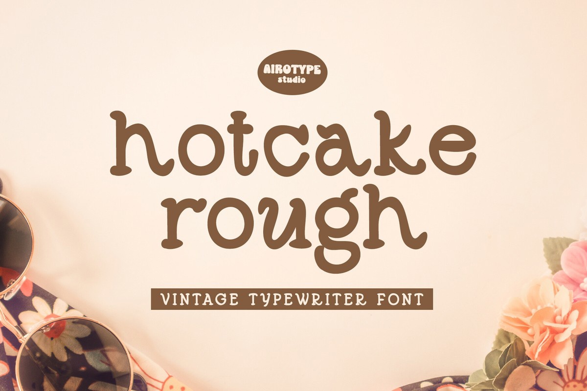 Font Hotcake Rough