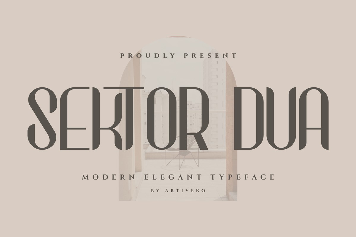 Font Sektor Dua