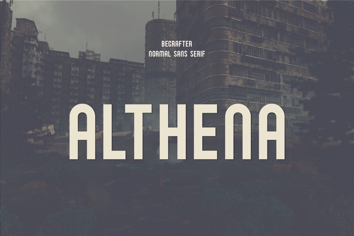 Font Althena