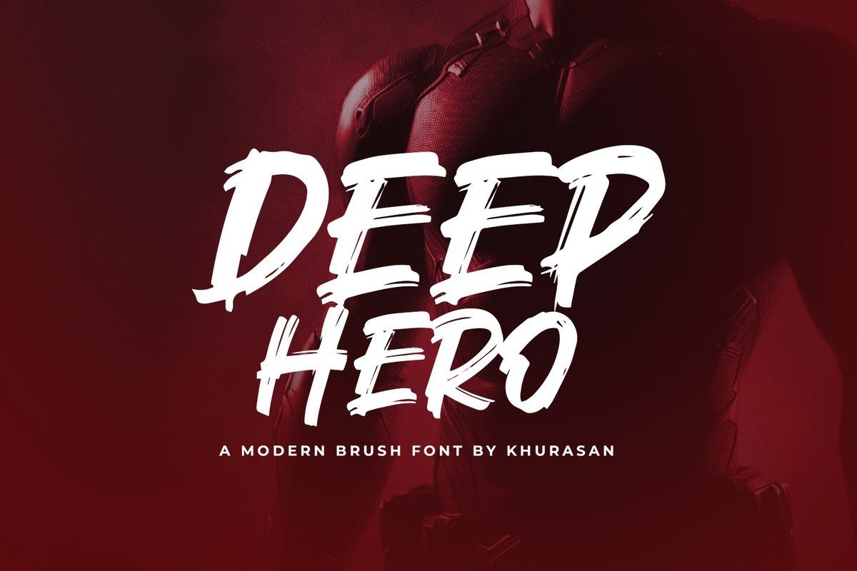 Font Deep Hero