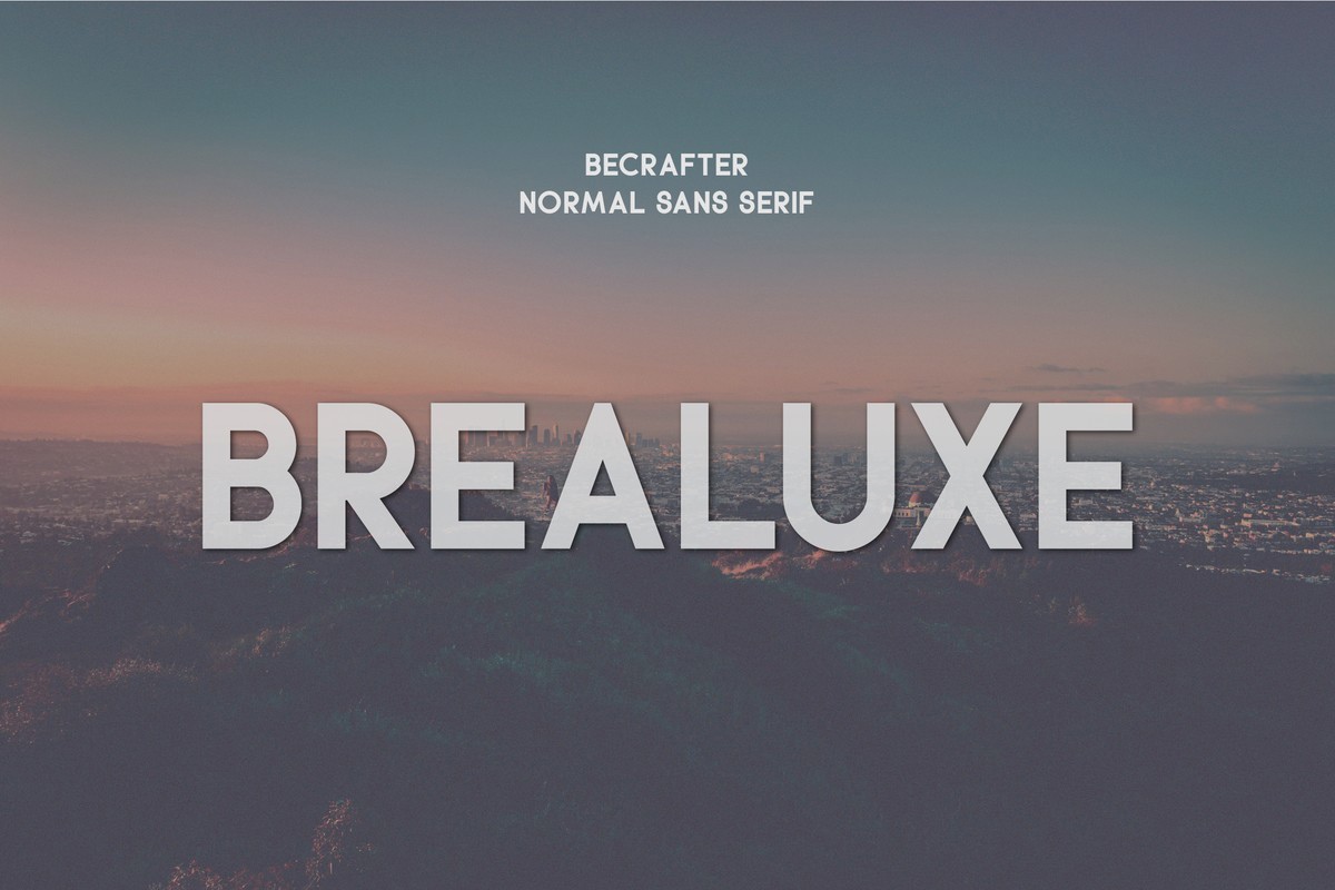 Font Brealuxe