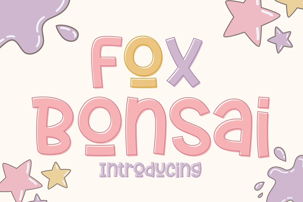 Font Fox Bonsai