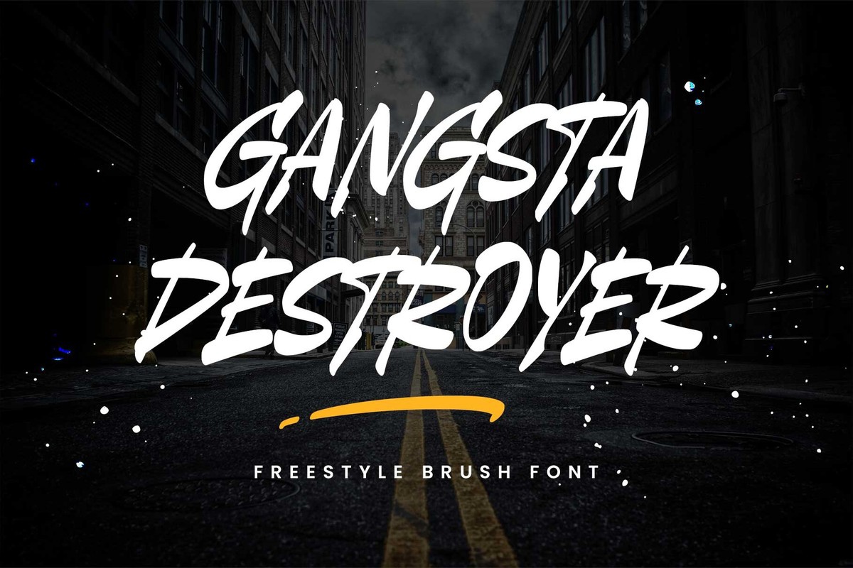 Font Gangsta Destroyer