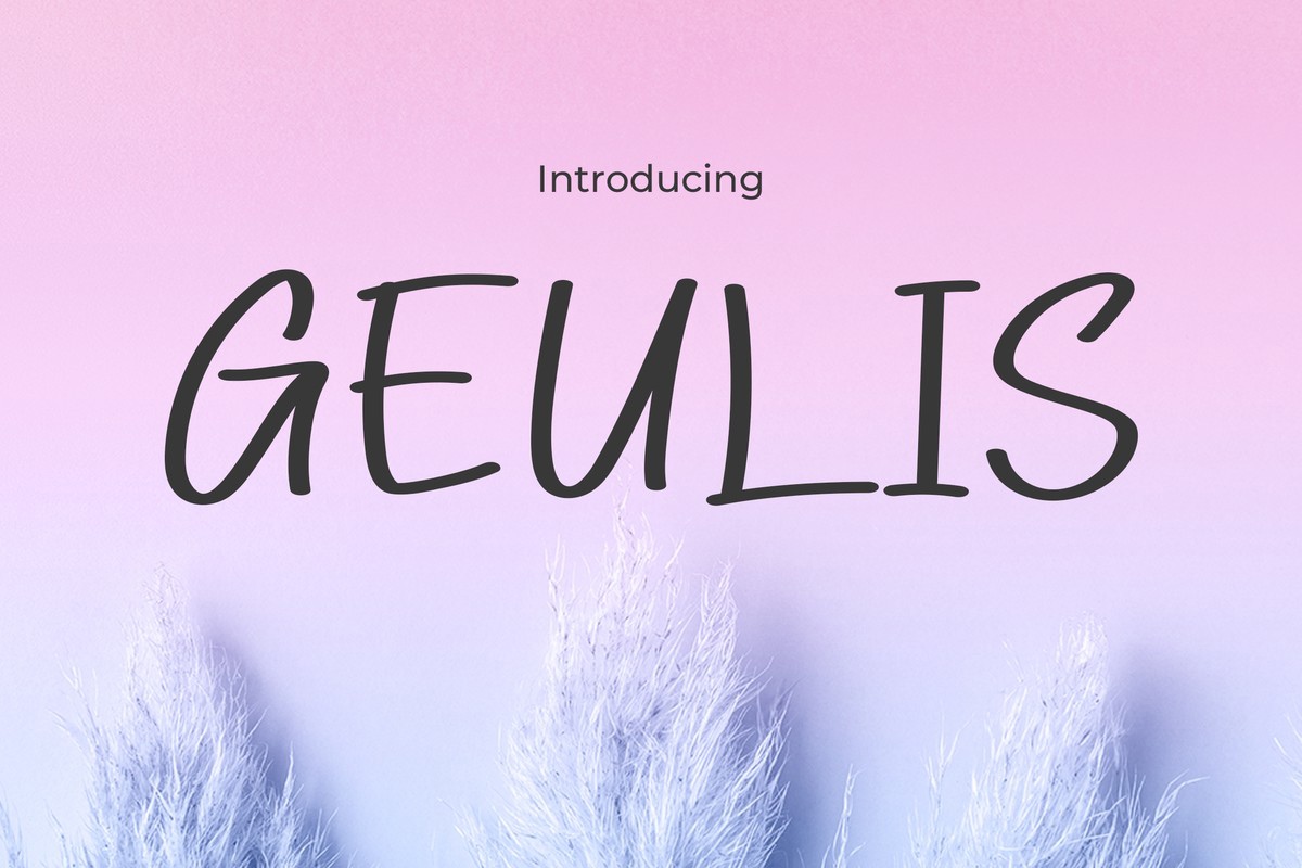 Font Geulis