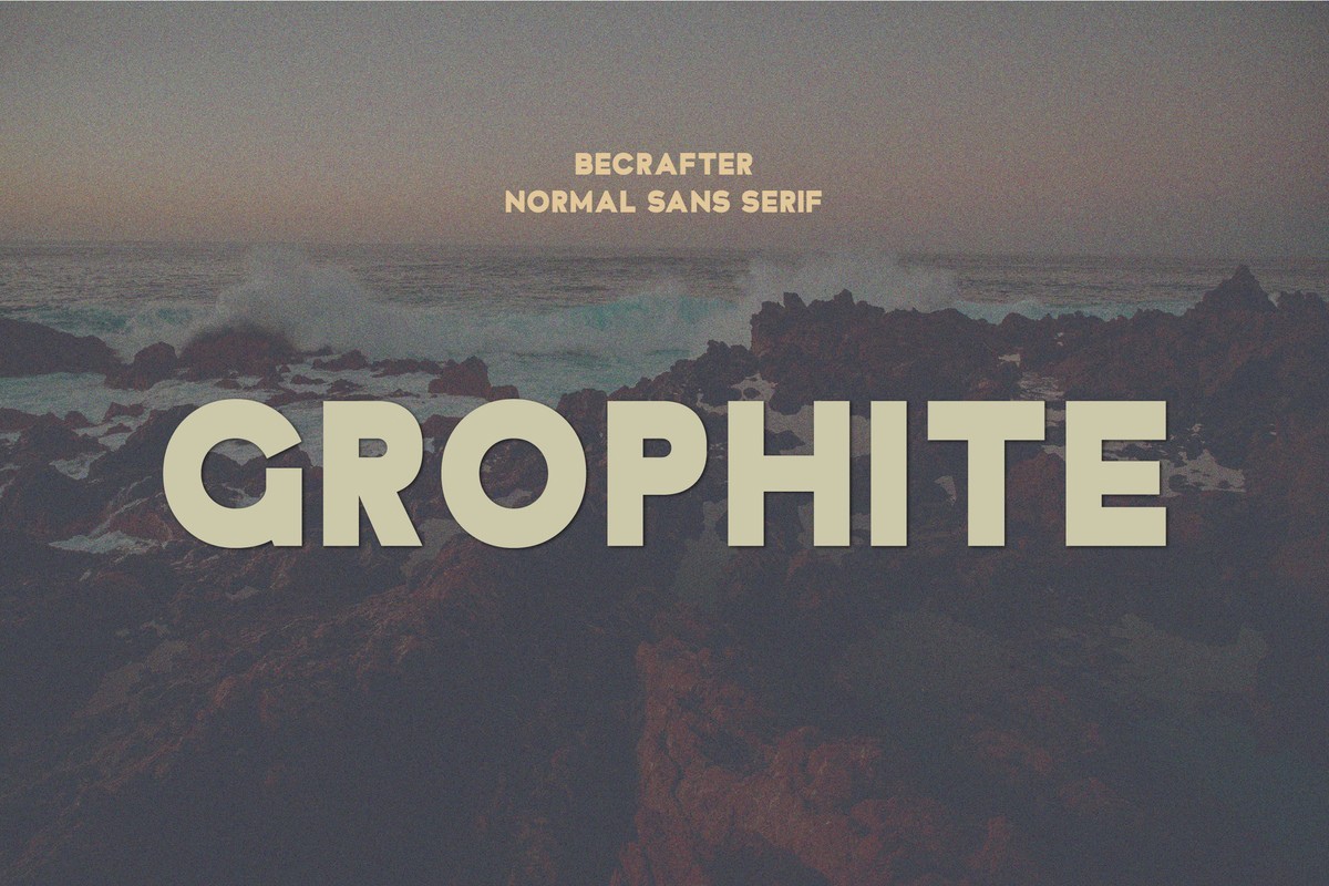 Font Grophite