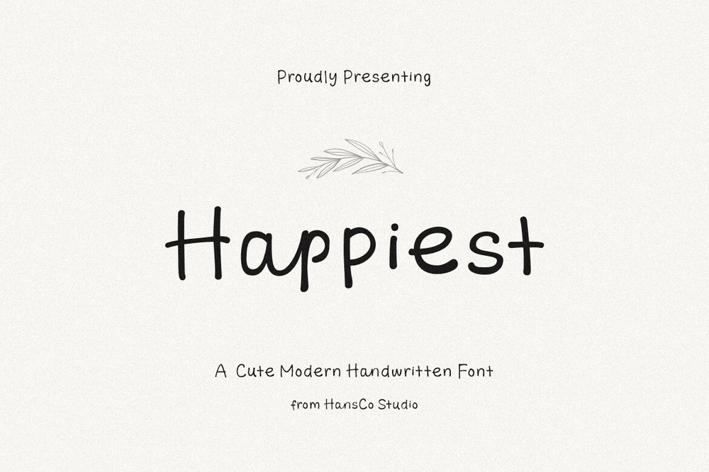 Font Happiest