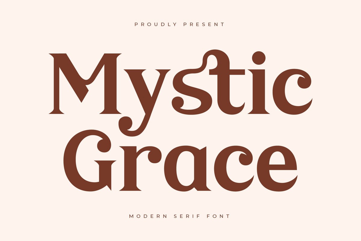 Font Mystic Grace