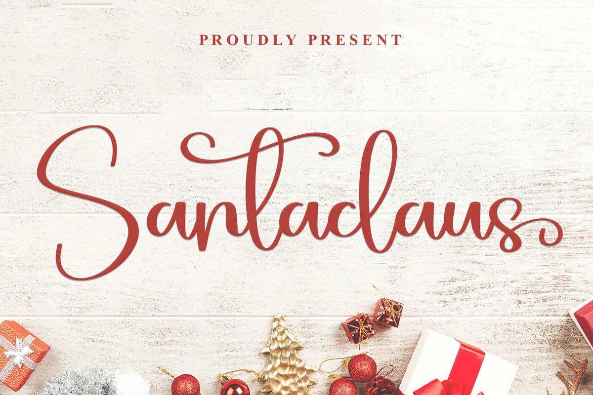 Font Santaclaus