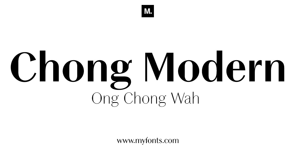 Font Chong Modern