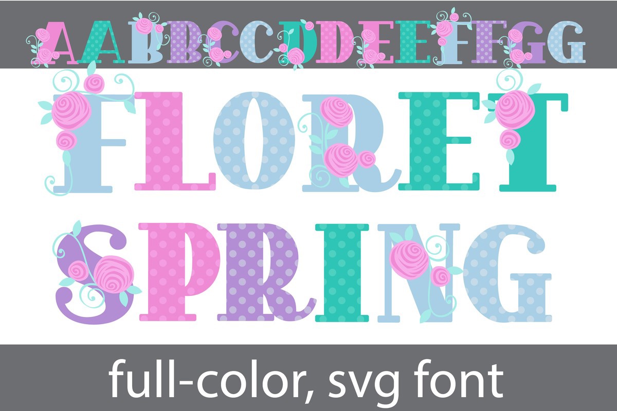 Font Floret Spring CF