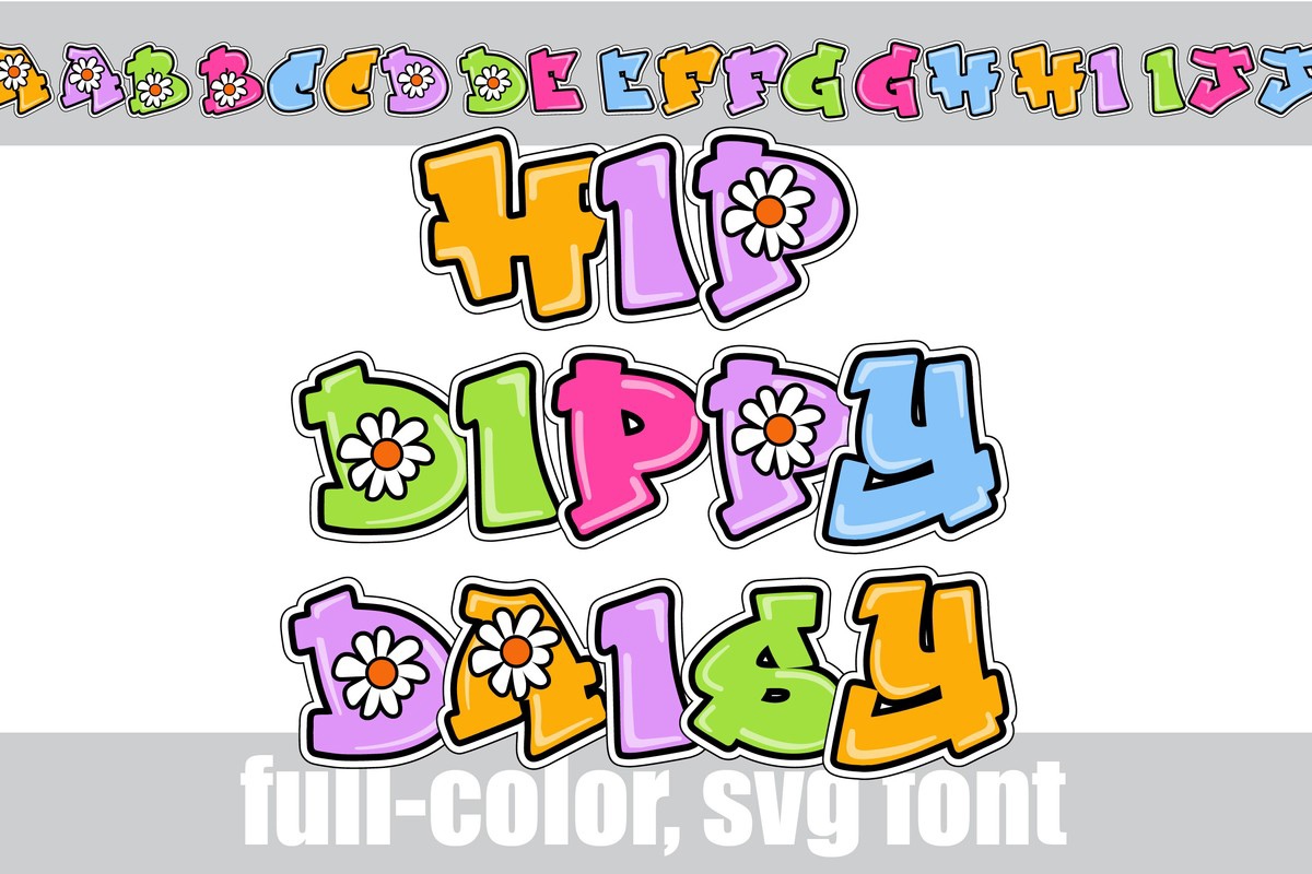 Font Hip Dippy Daisy CF