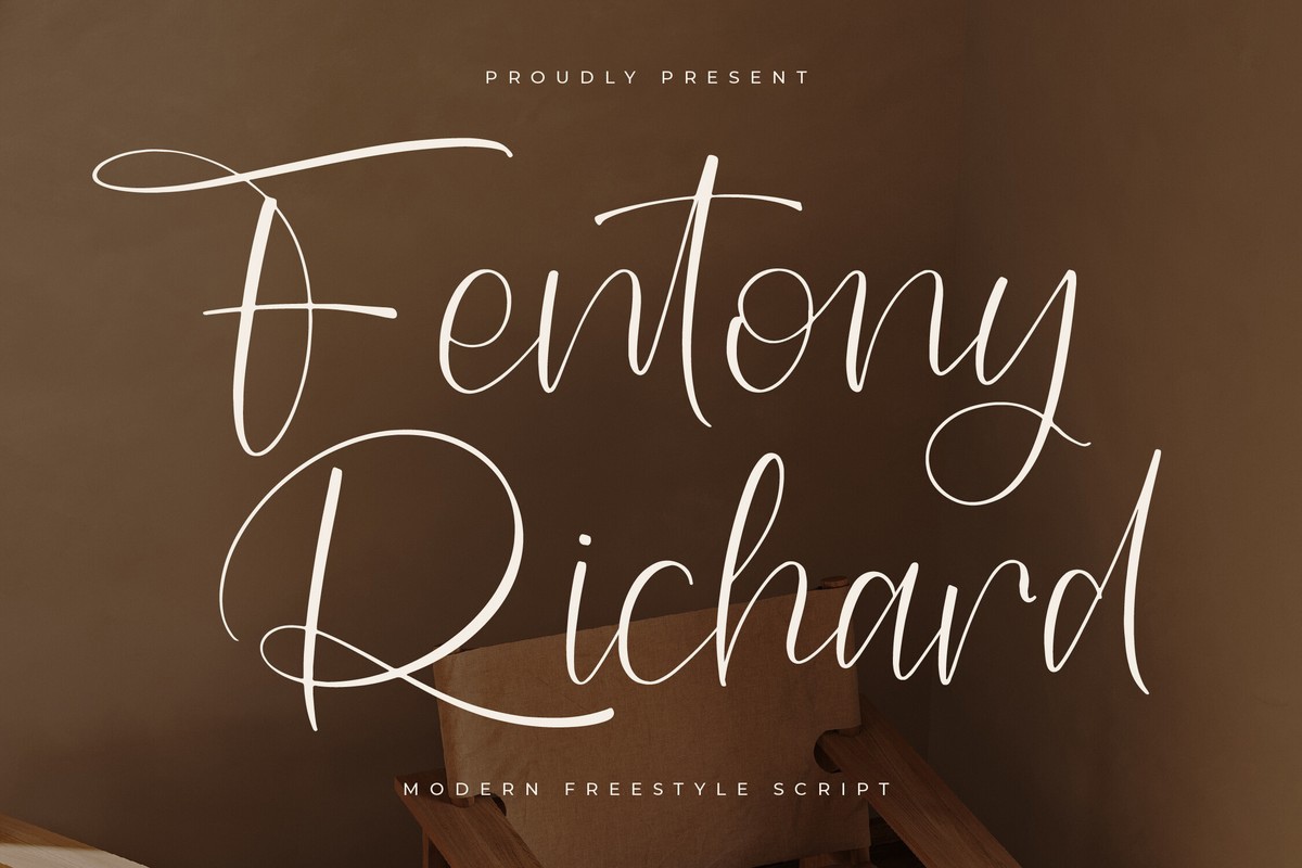 Font Fentony Richard