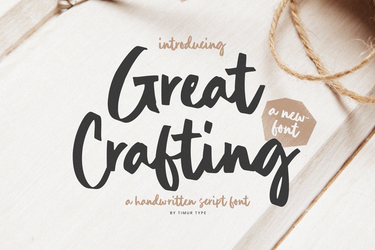 Font Great Crafting