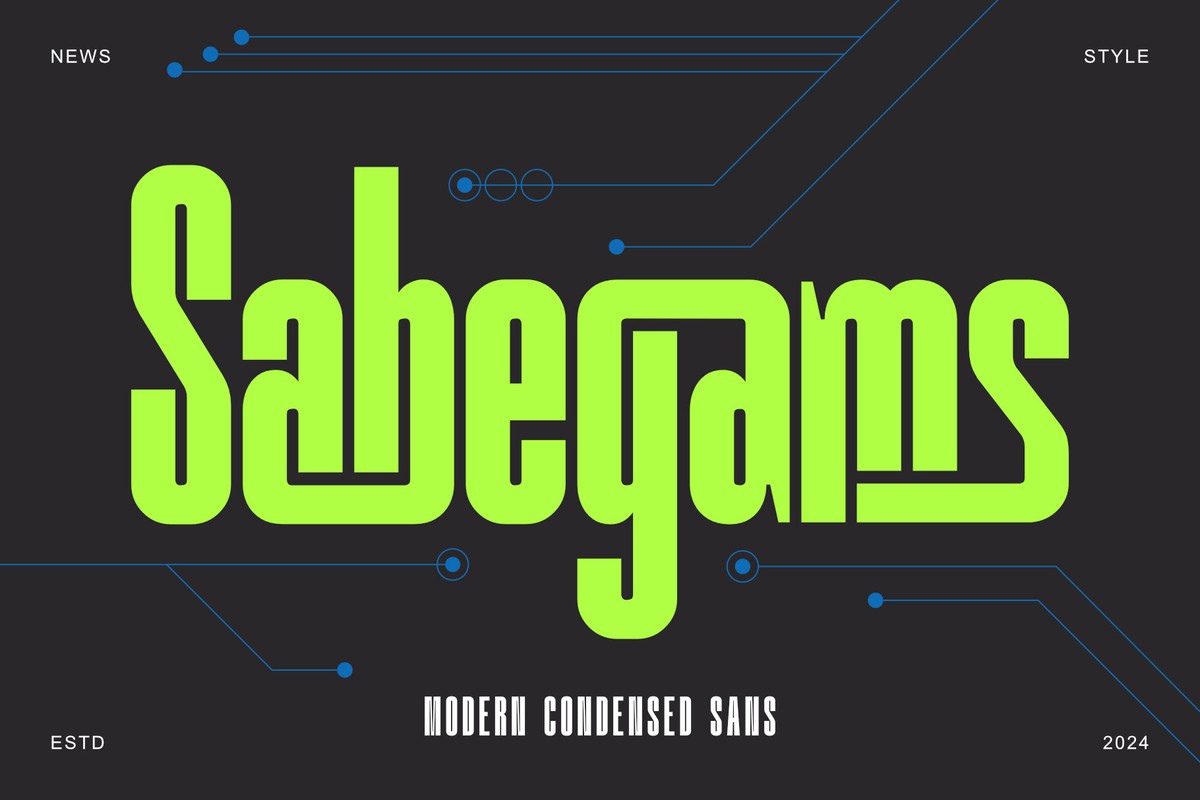 Font Sabegams