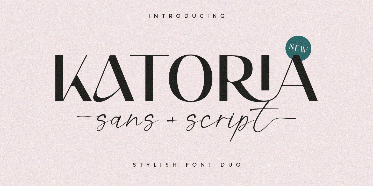 Font Katoria Sans