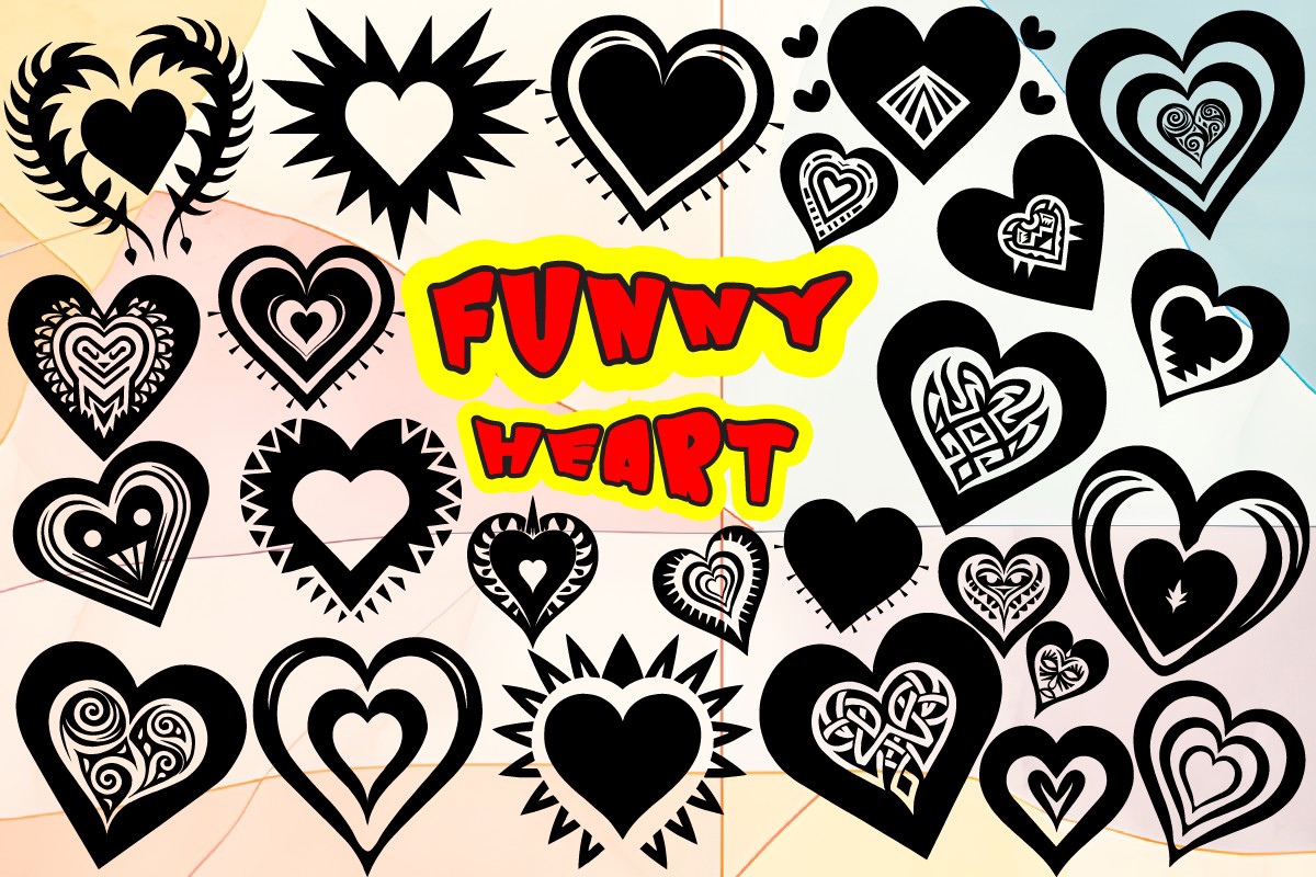 Font Funny Heart