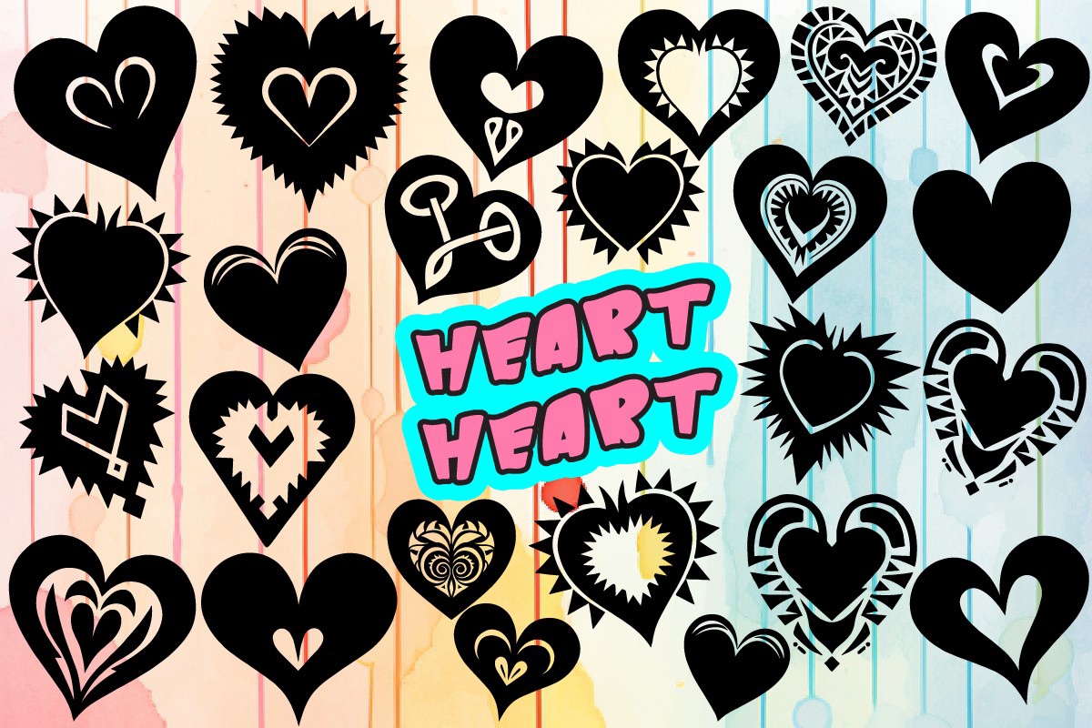 Font Heart Heart