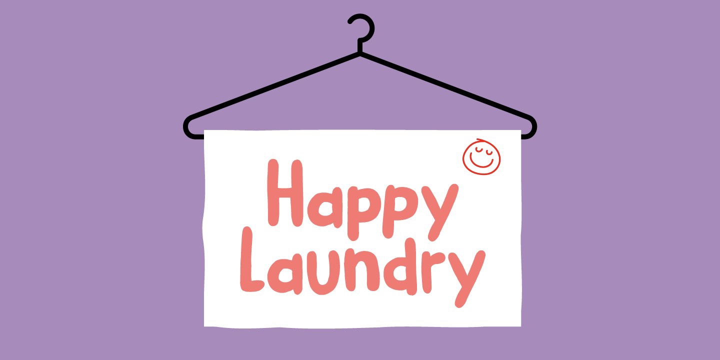 Font Happy Laundry