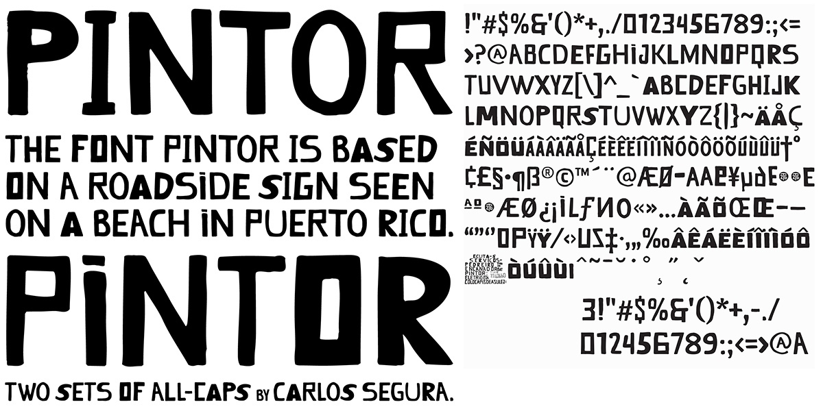 Font Pintor OT Regular