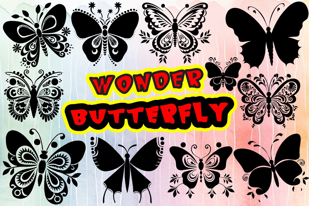 Font Wonder Butterfly