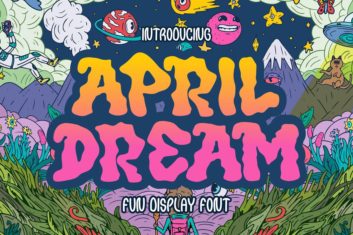 Font April Dream