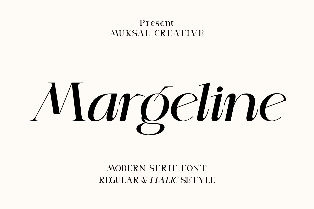 Font Margeline