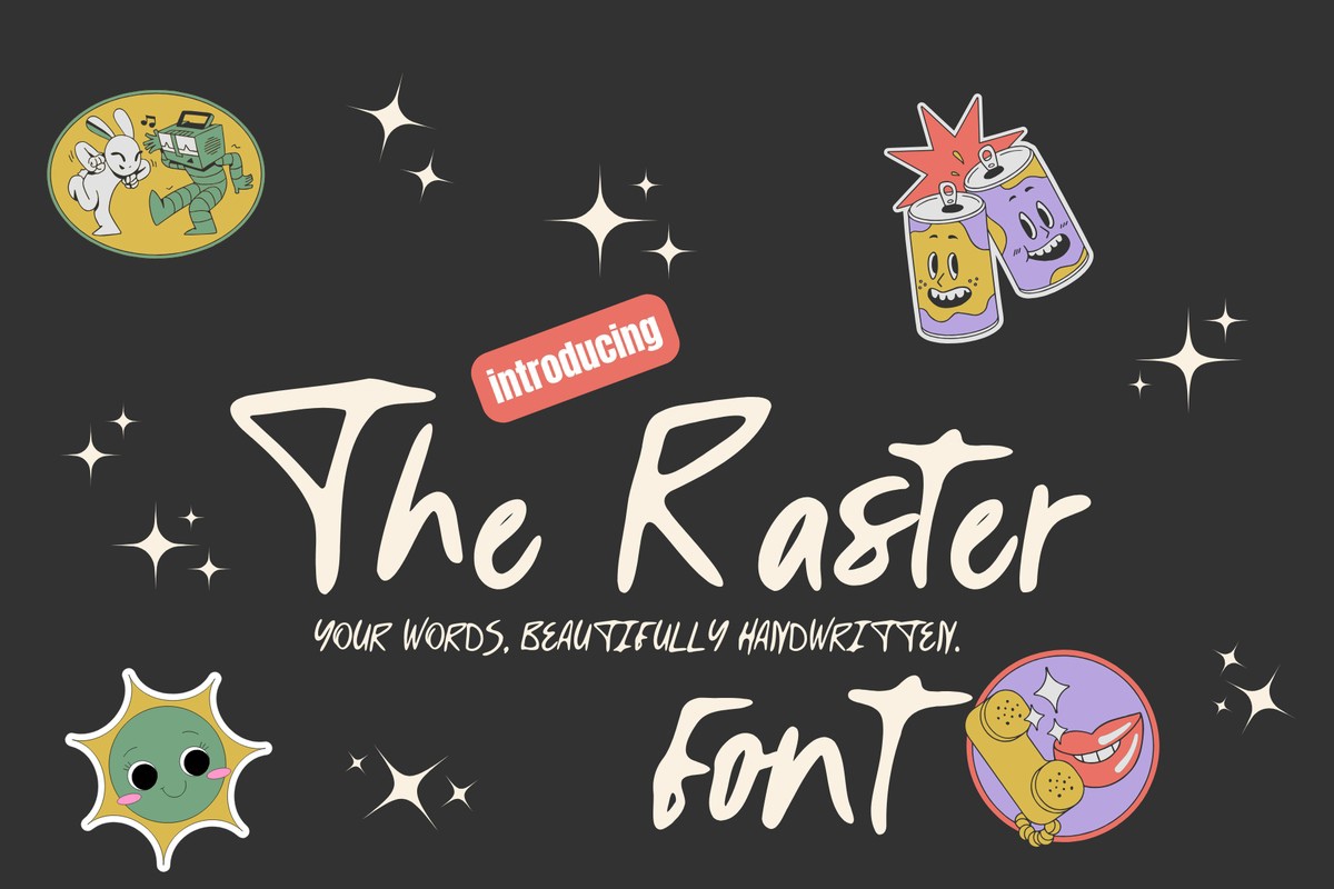 Font The Raster