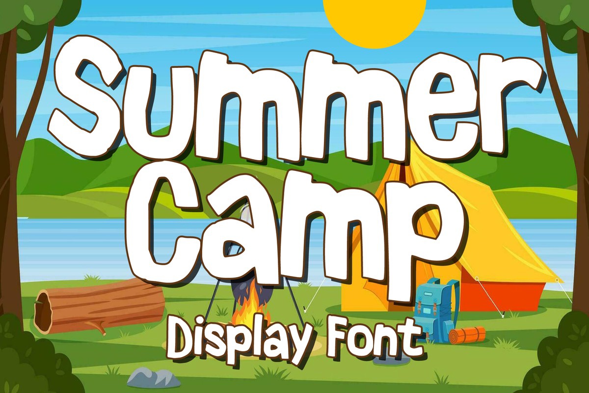 Font Summer Camp