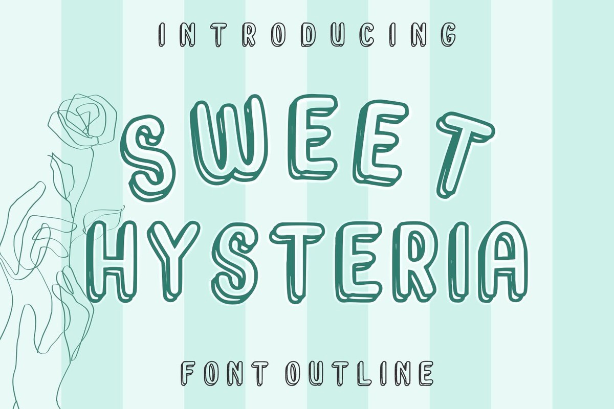 Font Sweet Hysteria