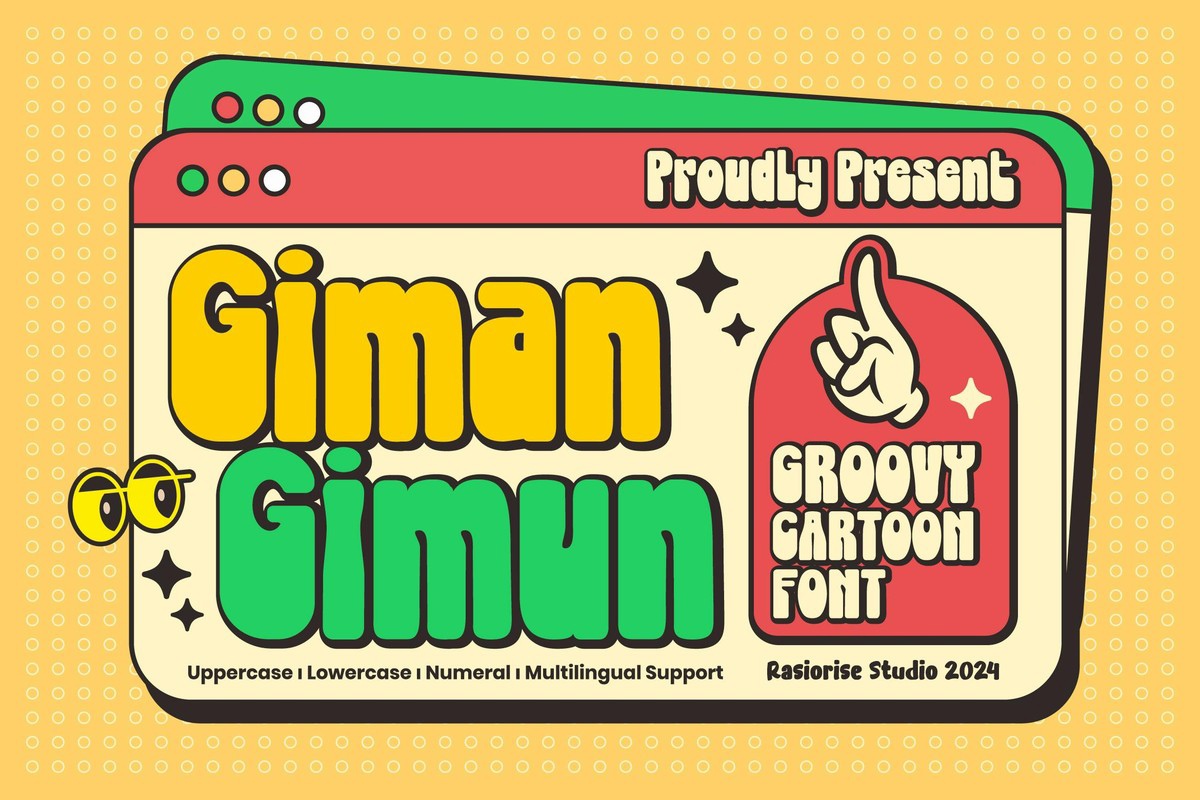 Font Giman Gimun