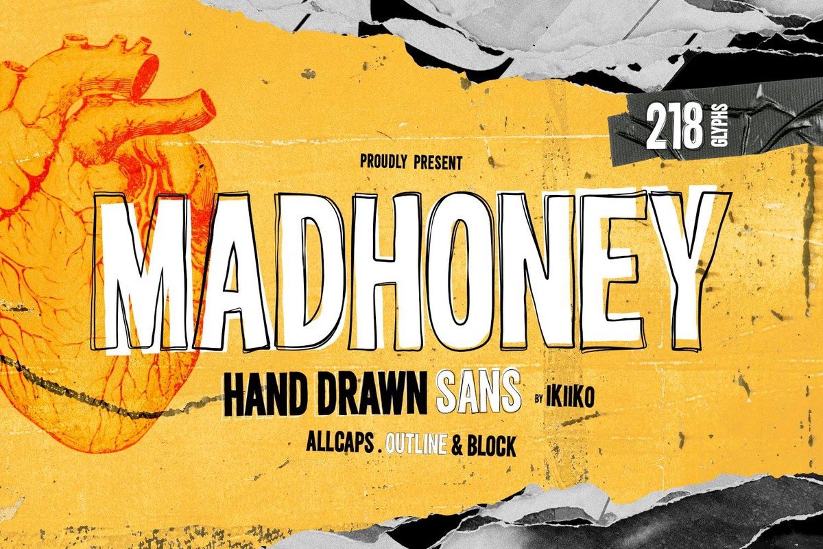 Font Madhoney