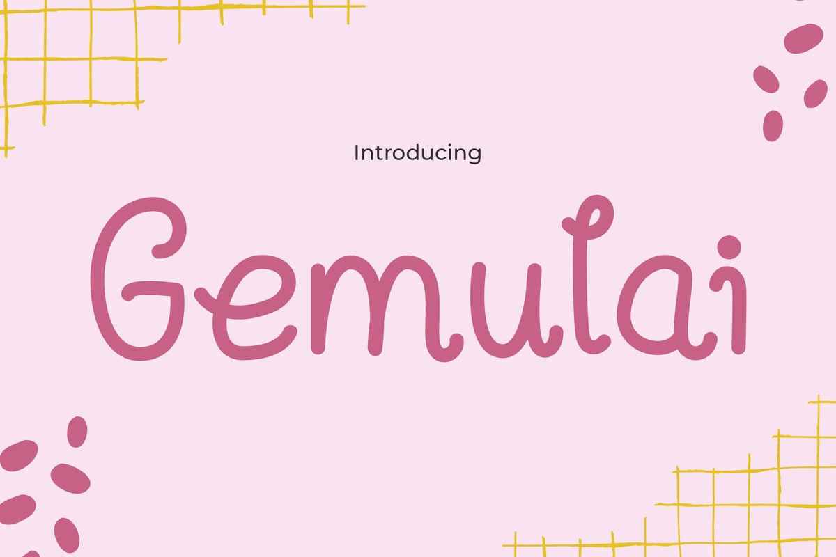 Font Gemulai