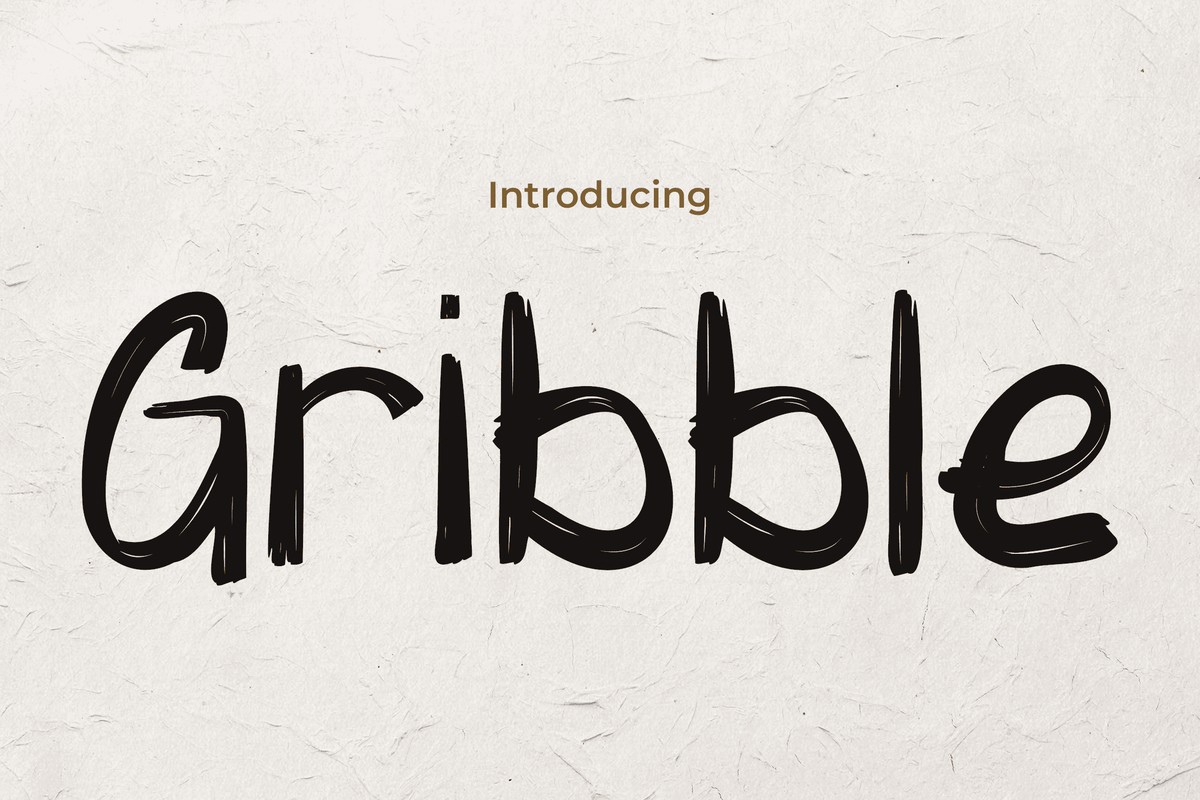 Font Gribble