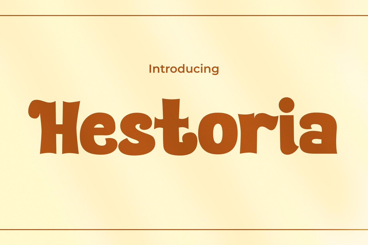 Font Hestoria