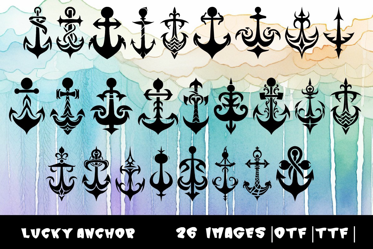 Font Lucky Anchor