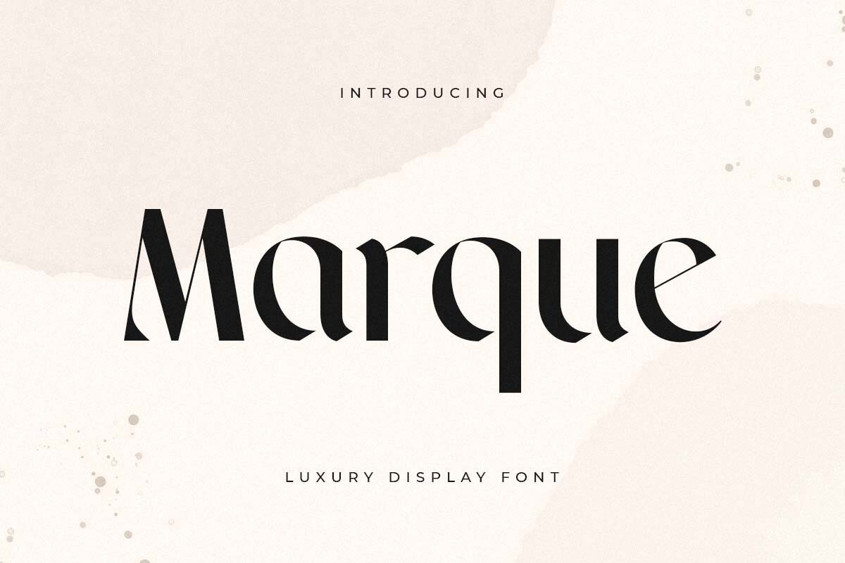 Font Marque