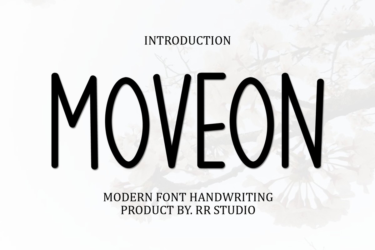 Font Moveon